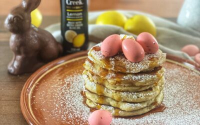 Easter Lemon Olive Oil Ricotta Pancakes