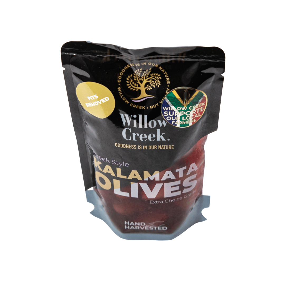 Willow Creek Olive Products - Greek Style Pitted Kalamata Table Olives - Pits Removed Olives