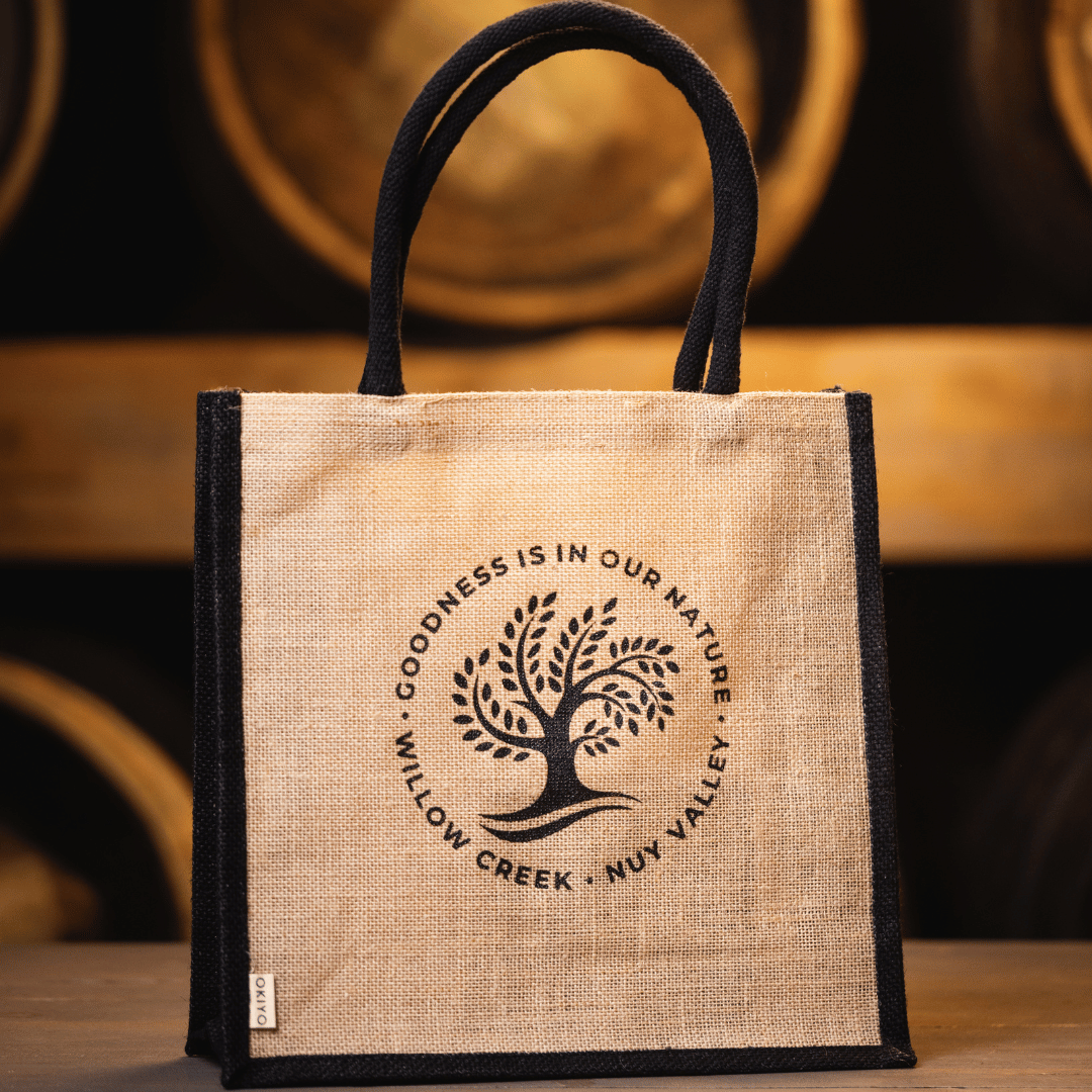 Willow Creek Olive Products - Jute Willow Creek Shopper Bag