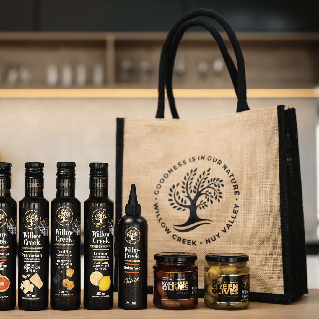Willow Creek Olive Products - Jute and Cotton Willow Creek Shopper Bag